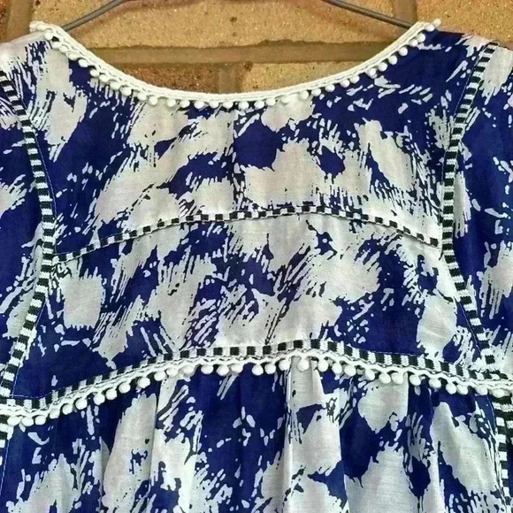 Rebecca Minkoff sleeveless high Low hemline patterned tank - Picture 6 of 6